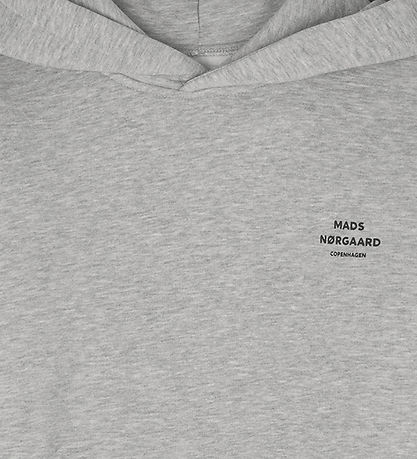 Mads Nørgaard Hoodie - Hudini - Grey Melange