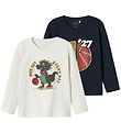 Name It Blouse - NmmVux - 2-Pack - Jet Stream/Dark Sapphire/27