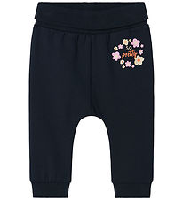 Name It Jogginghosen - NbfVrille - Dark Sapphire/Blumen