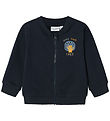 Name It Zip Sweatshirt - NbmVonne - Dark Sapphire/Tree