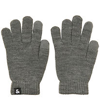 Jack & Jones Handschuhe - Strick - Noos - JacBarry - Grey Melang