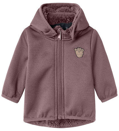 Name It Softshell jakki M. Flís - NbnMada08 - Grape Shake M. Eyr