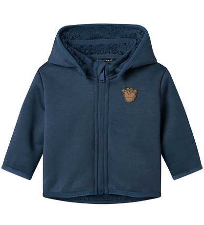 Name It Softshelljassen m. Fleece - NbnMada08 - Dark Denim m. Oo