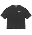 EA7 T-shirt - Black w. Blue