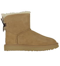 UGG Teddyboots - W Mini Bailey Bow II - Chestnut