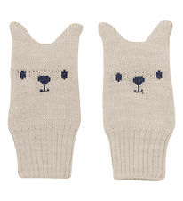 CeLaVi Mittens - Wool - Knitted - Dune Melange