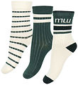 Minipop Socks - Bamboo - 3-Pack - Emerald Green
