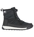 Sorel Winter Boots - Whitney II Plus - Black/Sea Salt