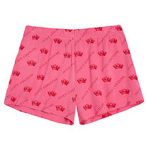 Juicy Couture Night shorts - Buzz - Pink & Red Corwn Print