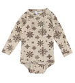 Joha Bodysuit L/æ - Wool - Beige