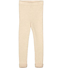 Fliink Leggings - Strick - Benna Rib - Sandshell