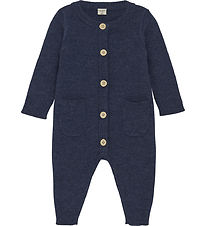 CeLaVi Jumpsuit - Wool - Knitted - Naval Academy Melange