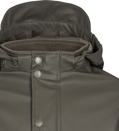 MarMar Rain Jacket - PU - October - Olive Leaf