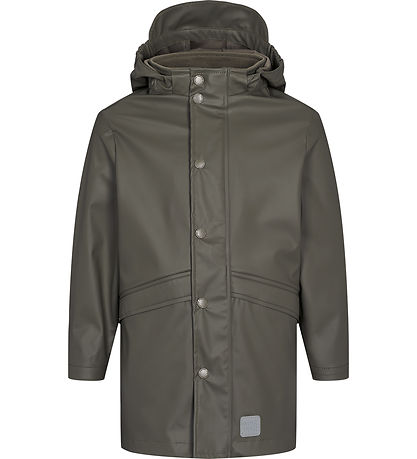 MarMar Rain Jacket - PU - October - Olive Leaf
