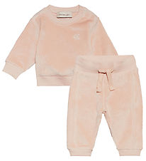 Calvin Klein Gift Box - Trousers/Blouse - Wing velor - Meringue 