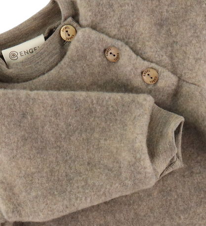 Engel Blouse - Wool - Walnut Melange