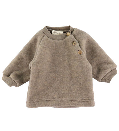 Engel Blouse - Wool - Walnut Melange