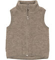 Engel Waistcoat - Wool - Walnut Melange