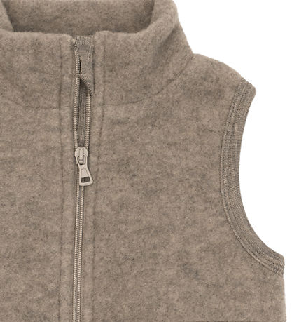 Engel Waistcoat - Wool - Walnut Melange