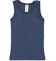Engel Unterhemd - Wolle/Seide - Navy