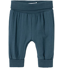 Name It Hosen - Musselin - NbmDasalle - Dark Denim