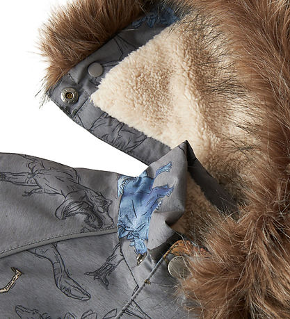 Name It Winter Coat - Noos - NmmSnow05 - Mockingbird/Dinosaur