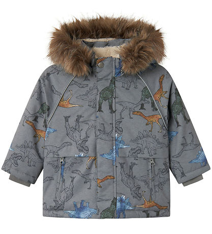 Name It Winter Coat - Noos - NmmSnow05 - Mockingbird/Dinosaur