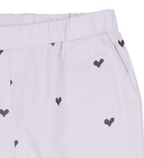 Copenhagen Colors Trousers - Lavender w. Hearts