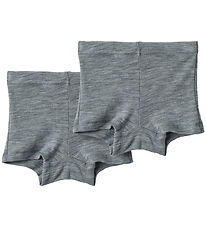 Wheat Boxers - 2-Pack - Wool - Avalon - Melange Grey
