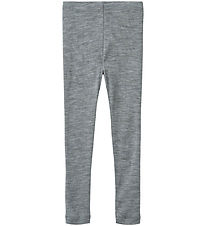 Wheat Leggings - Wolle - Agi - Melange Grey