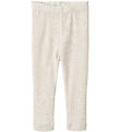 Wheat Leggings - Wool - Agi - Eggshell Melange