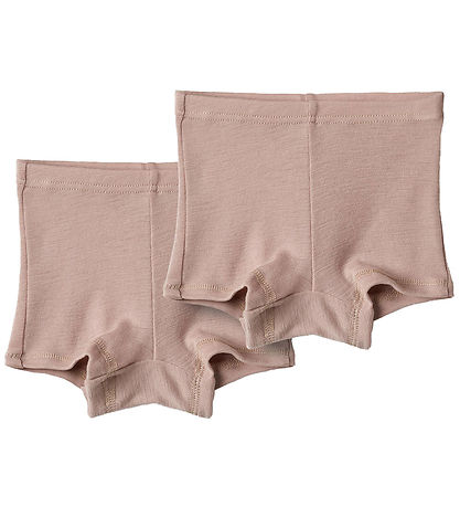 Wheat Hipsters - 2-Pack - Wool - Avalon - Dry Rose