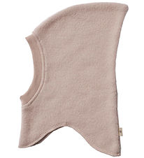 Wheat Balaclava - Wool fleece - Single Layer - Eli - Dry Rose
