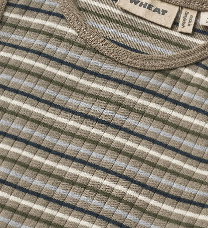 Wheat Underwear - 2 Parts - Rib - Lui - Multi Stripe