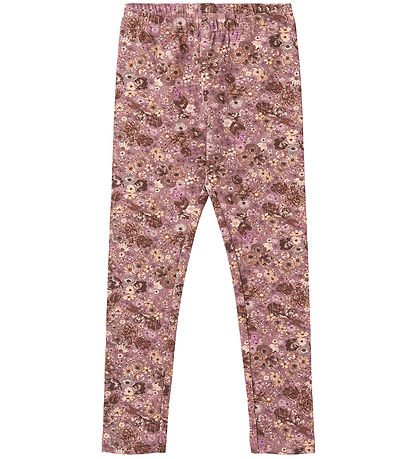 Wheat Leggings - Jules - Lavender Blóm