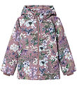 Name It Padded Jacket - NkfMaxi - Grape Shake/Flower
