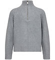 Sofie Schnoor Blouse - Knitted - Grey Melange