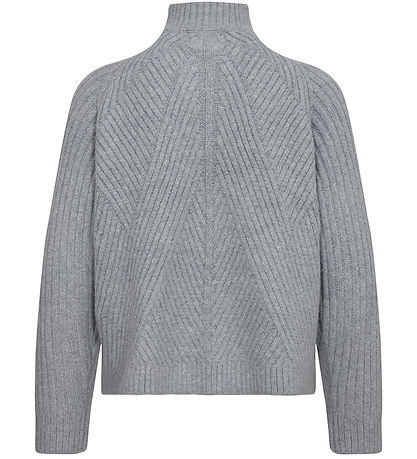 Sofie Schnoor Blouse - Knitted - Grey Melange