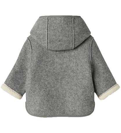 Name It Fleece Jacket - NbnMily - Grey Melange