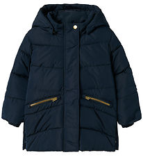 Name It Steppjacke - Lang - NmfMemo - Dark Sapphire