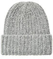 Name It Beanie - Knitted - NkfMadia - Light Grey Melange