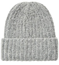 Name It Mütze - Strick - NkfMadia - Light Grey Melange