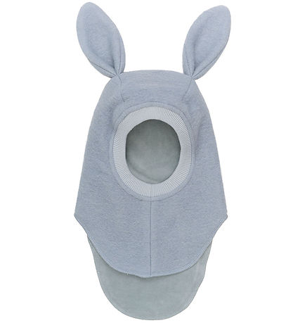 Huttelihut Balaclava - Wool - 2-layer - Quarry w. Ears