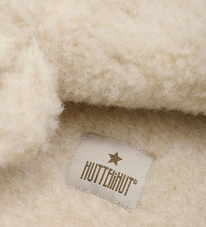 Huttelihut Balaclava - Wool - 2-layer - Cement w. Ears
