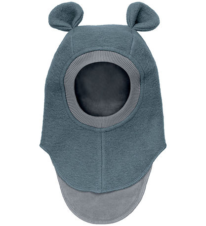 Huttelihut Balaclava - Wool - 2-layer - Stormy Weather w. Ears