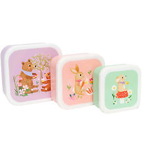 Petit Monkey Lunchbox Set - Animal Picnic