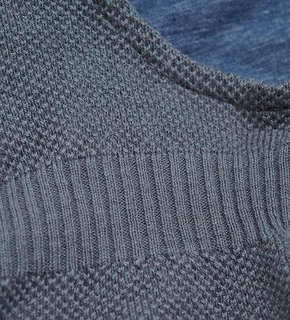 Minymo Balaclava - Wool/Cotton - 2-layer - Stormy Weather