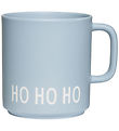 Design Letters Mug - Favourite - Ho Ho Ho - Light Blue