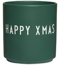 Design Letters Cup - Favourite - Happy Xmas - Dark Green