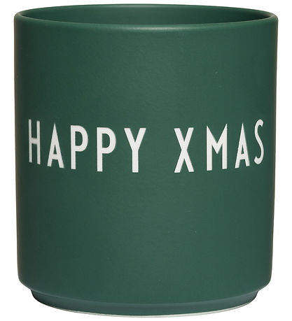 Design Letters Cup - Favourite - Happy Xmas - Dark Green